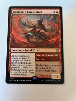 MTG Naktamun Lorespinner Commander: Secrets of Strixhaven Regular NM - Image 1