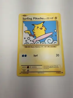 Pokemon TCG Surfing Pikachu Pokemon Evolutions - Image 1