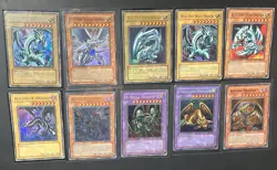 Yu-Gi-Oh Vintage Holo Card Lot. Blue Eyes White Dragon 30 Holos Etc! - Image 2