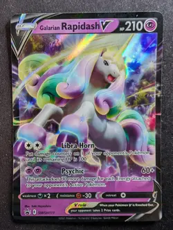 Galarian Rapidash V - SWSH111 - Black Star Promo (Pokemon) - Image 1