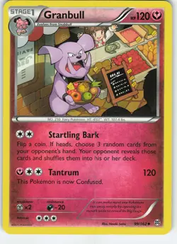 Granbull 99/162 Uncommon XY - BREAKthrough LP Pokemon - Image 1