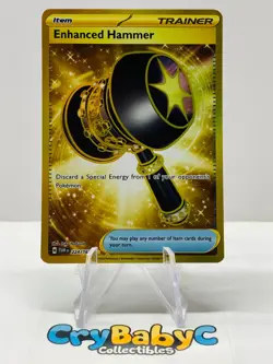 Pokemon Enhanced Hammer 224/167 Twilight Masquerade Scarlet & Violet Hyper Rare - Image 1