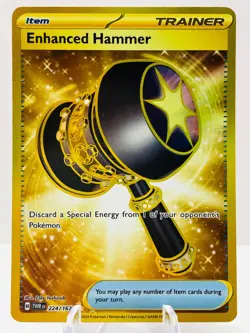 Pokemon Enhanced Hammer 224/167 Twilight Masquerade Scarlet & Violet Hyper Rare - Image 2
