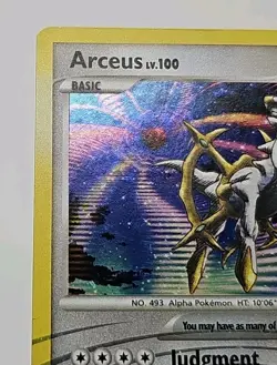 Arceus LV.100 Holo DP50 - Pokemon TCG Diamond and Pearl Promo- NM - RARE Card - Image 4
