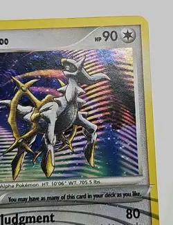Arceus LV.100 Holo DP50 - Pokemon TCG Diamond and Pearl Promo- NM - RARE Card - Image 5