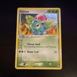 2004 Pokemon EX FireRed & LeafGreen Ivysaur 35/112 Reverse Holo English - Image 1