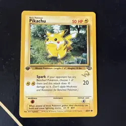 Pokemon Pikachu 60/64 1st Edition - Jungle 1999 WOTC English - NM - Image 1