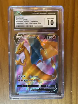 Charizard V SWSH050 SWSH: Sword & Shield Promo Cards Holo - Image 1