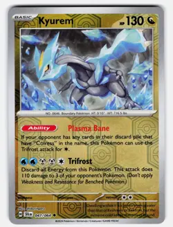 Kyurem SFA #047/064 NM Pokemon TCG Uncommon - Image 1