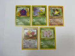 1st Edition Pokemon Jungle Lot Bellsprout Spearow Exeggcute Venonat Primeape - Image 1