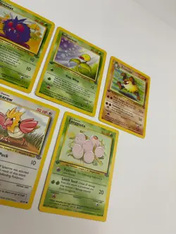 1st Edition Pokemon Jungle Lot Bellsprout Spearow Exeggcute Venonat Primeape - Image 5