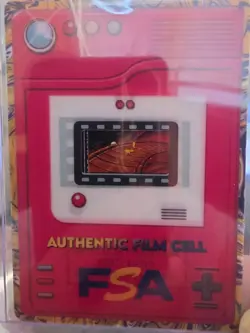 Pokemon Authentic 35mm Film Cell Display Pikachu Vintage Anime Frame FSA Custom - Image 1