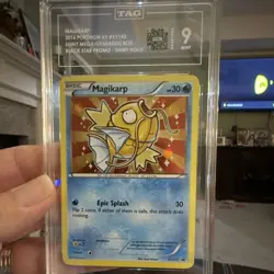 The Pokemon Company Magikarp XY143 XY Black Star Promo Shiny Holo Eng TAG 9 - Image 1