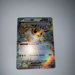 2025 Pokemon Prismatic Evolutions Eevee ex #075/131 - Image 1