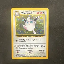 *No Symbol Error* Pokemon TCG English NM Wigglytuff 16/64 Jungle Holo Rare Card - Image 1