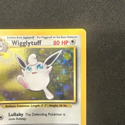 *No Symbol Error* Pokemon TCG English NM Wigglytuff 16/64 Jungle Holo Rare Card - Image 3
