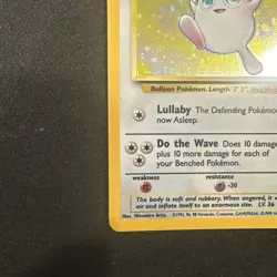 *No Symbol Error* Pokemon TCG English NM Wigglytuff 16/64 Jungle Holo Rare Card - Image 4