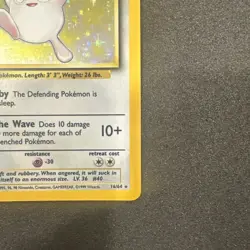 *No Symbol Error* Pokemon TCG English NM Wigglytuff 16/64 Jungle Holo Rare Card - Image 5