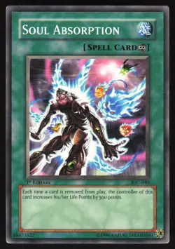 Soul Absorption - IOC-046 - Common - 1st Edition - Yugioh - Image 1