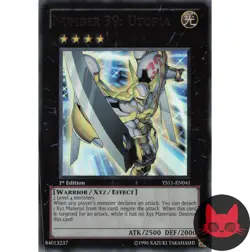 Yugioh Number 39: Utopia YS11-EN041 Ultra Rare 1st Edition NM - Image 1