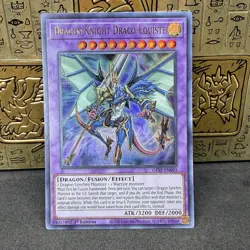 Yugioh Dragon Knight Draco Equiste GFTP-EN093 Ultra Rare 1st Edition NM - Image 1
