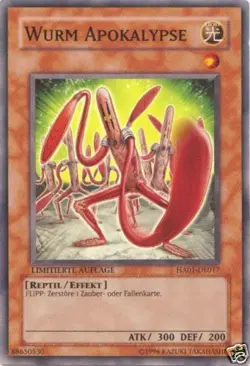 Yu-Gi-Oh 1x Wurm Apokalypse - - - HA01 - Image 1