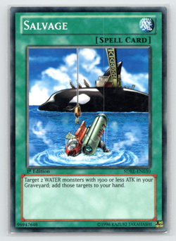 Salvage - SDRE-EN030 - Common - 1st Edition Yugioh - Image 1
