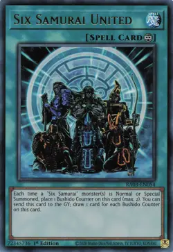 Yugioh Six Samurai United RA03-EN054 - Ultra Rare - Image 1