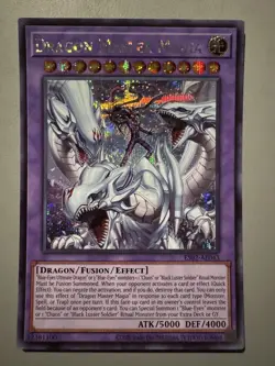 YUGIOH DRAGON MASTER MAGIA ASIA ENGLISH EDITION ES02-AE043 SECRET RARE - Image 1