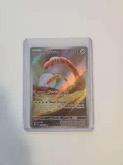 Pokemon TCG Paldea Evolved Orthworm Illustration Card 224/193 LP Condition - Image 1