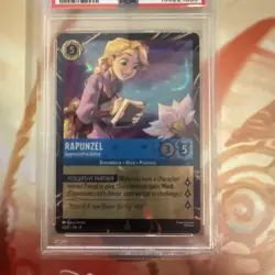 Disney Lorcana TCG Rapunzel Appreciative Artist Epcot Festival Of The Arts PSA10 - Image 4