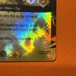 Woody - Jungle Guide 54/P3 Set Champ Promo Enchanted Foil Wilds Unknown Lorcana - Image 5