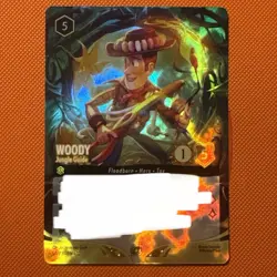 Disney Lorcana- Woody Jungle Guide Store Championship Foil - Image 1