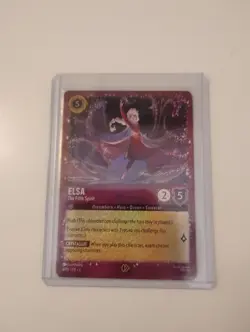Elsa - The Fifth Spirit 6/P3 [Glitter Foil] SEALED Promo Disney Lorcana NM/M - Image 3