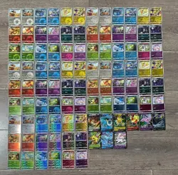 2025 pokemon S-chinese gem pack2 cbb2c Eevee Evolution 117card set Holo NM - Image 1