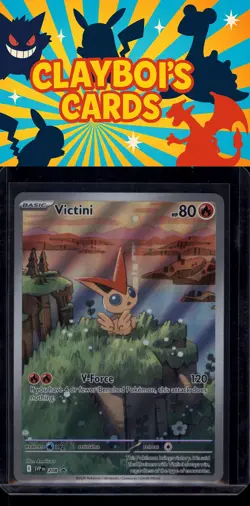 Victini SV: Scarlet & Violet Promo Cards Pokemon 208 Illustration Rare NM+ - Image 1