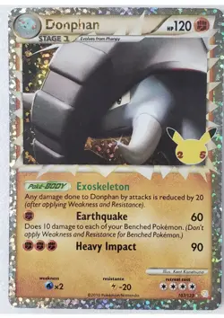 Donphan Prime [NM] - Pokemon Card Game (Celebrations #107/123) 25th Anniversary - Image 3