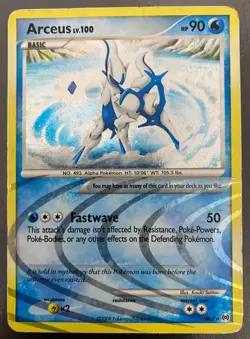 Arceus AR4 Platinum Arceus Holo Rare | HP | Pokemon Trading Card TCG - Image 1