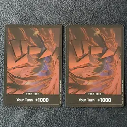 2x ONE PIECE CARD GAME Tin Pack Set Vol.1 TS-01 GOL.D.ROGER DON!! Pack fresh - Image 1