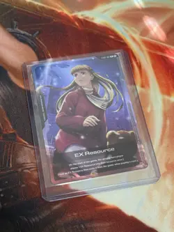 SDCC 2025 Gundam Card Game Relena EX Resource Token EXRP-001 Promo Sealed - Image 1