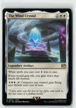 Magic: The Gathering Universes Beyond: Final Fantasy The Wind Crystal 0043 FF3 - Image 1