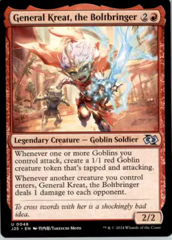 General Kreat, the Boltbringer (Anime) U Foundations Jumpstart 48 NM - Image 1