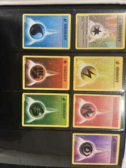 Pokemon TCG Energy Lot 7 Cards Classic Collection Box NM - Image 1