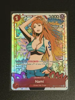 Nami ST01-007 Treasure Rare - One Piece Card Game: OP06 - Wings Of The Captain - Image 1
