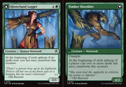 x1 Hinterland Logger // Timber Shredder - Innistrad Remastered - NM - MTG - Image 1