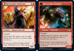 x1 Harvesttide Infiltrator // Harvesttide Assailant - Innistrad: Midnight Hunt - - Image 1