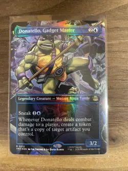 Donatello, Gadget Master (Borderless) Teenage Mutant Ninja Turtles Foil - Image 1