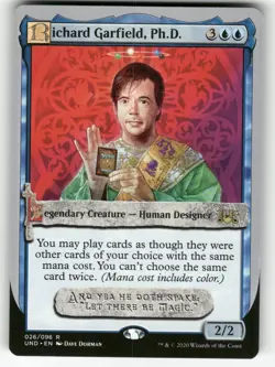 Richard Garfield, Ph.D. 26 Rare Unsanctioned Magic: The Gathering Lightly Played - Image 1