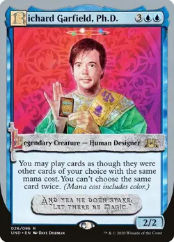 Richard Garfield, Ph.D. 26 Rare Unsanctioned Magic: The Gathering Lightly Played - Image 3