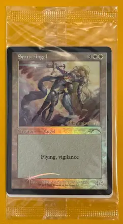 MTG Serra Angel 30th Retro Frame Foil Sealed M30 English Promo - Image 1